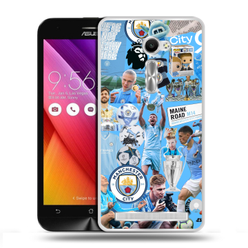 Пластиковый чехол на Asus Zenfone 2 5 с принтом Man City Манчестер Сити Пластиковый чехол на Asus Zenfone 2 5 с принтом Man City Манчестер Сити