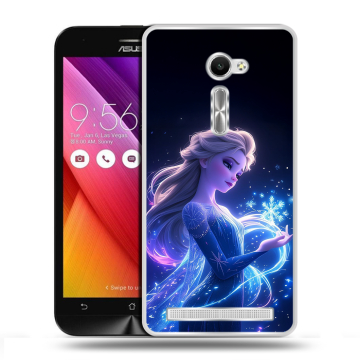 Пластиковый чехол на Asus Zenfone 2 5 с принтом Холодное сердце Frozen Пластиковый чехол на Asus Zenfone 2 5 с принтом Холодное сердце Frozen