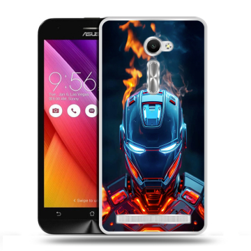 Пластиковый чехол на Asus Zenfone 2 5 с принтом IronMan Железный человек Пластиковый чехол на Asus Zenfone 2 5 с принтом IronMan Железный человек