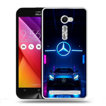 Пластиковый чехол на Asus Zenfone 2 5 с принтом Mercedes Мерседес Пластиковый чехол на Asus Zenfone 2 5 с принтом Mercedes Мерседес