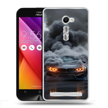 Пластиковый чехол на Asus Zenfone 2 5 с принтом BMW БМВ