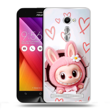 Пластиковый чехол на Asus Zenfone 2 5 с принтом Labubu Лабубу