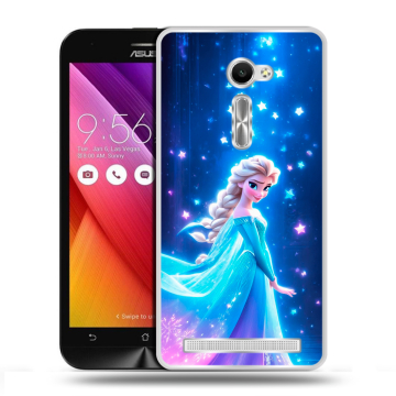 Пластиковый чехол на Asus Zenfone 2 5 с принтом Холодное сердце Frozen Пластиковый чехол на Asus Zenfone 2 5 с принтом Холодное сердце Frozen