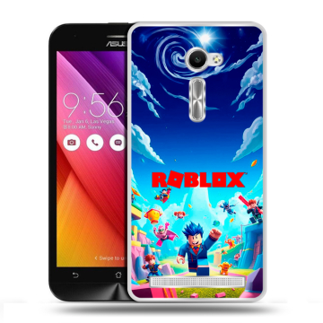 Пластиковый чехол на Asus Zenfone 2 5 с принтом Roblox Роблокс Пластиковый чехол на Asus Zenfone 2 5 с принтом Roblox Роблокс