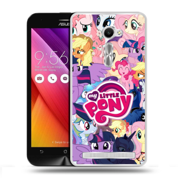 Пластиковый чехол на Asus Zenfone 2 5 с принтом My little pony Дружба чудо Пластиковый чехол на Asus Zenfone 2 5 с принтом My little pony Дружба чудо