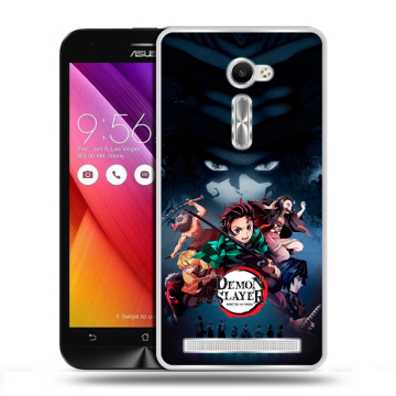 Пластиковый чехол на Asus Zenfone 2 5 с принтом Demon Slayer Клинок рассекающий демонов Пластиковый чехол на Asus Zenfone 2 5 с принтом Demon Slayer Клинок рассекающий демонов
