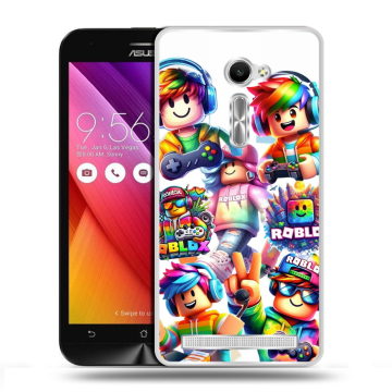 Пластиковый чехол на Asus Zenfone 2 5 с принтом Roblox Роблокс Пластиковый чехол на Asus Zenfone 2 5 с принтом Roblox Роблокс