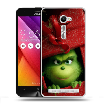 Пластиковый чехол на Asus Zenfone 2 5 с принтом Новый год