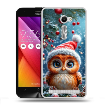 Пластиковый чехол на Asus Zenfone 2 5 с принтом Новый год