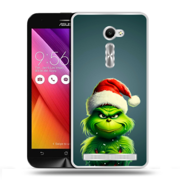 Пластиковый чехол на Asus Zenfone 2 5 с принтом Новый год