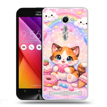 Пластиковый чехол на Asus Zenfone 2 5 с принтом для девочек Пластиковый чехол на Asus Zenfone 2 5 с принтом для девочек