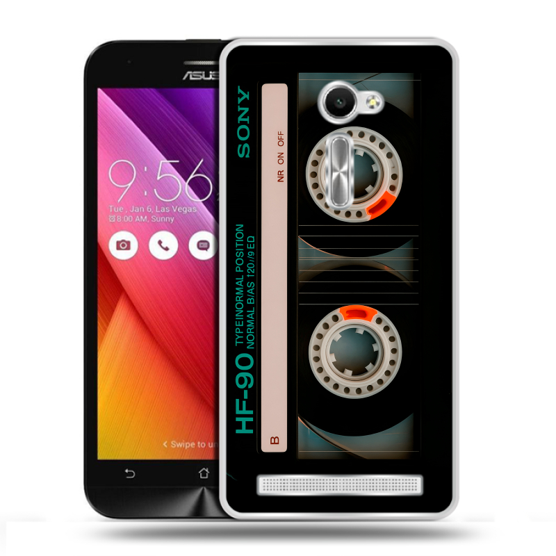 Пластиковый чехол на Asus Zenfone 2 5 с принтом Кассета Пластиковый чехол на Asus Zenfone 2 5 с принтом Кассета