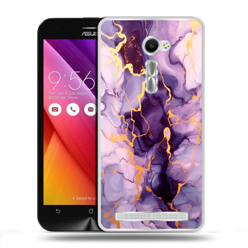 Пластиковый чехол на Asus Zenfone 2 5 с принтом Мрамор Пластиковый чехол на Asus Zenfone 2 5 с принтом Мрамор