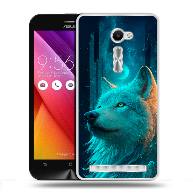 Пластиковый чехол на Asus Zenfone 2 5 с принтом бабочки саккура Пластиковый чехол на Asus Zenfone 2 5 с принтом бабочки саккура