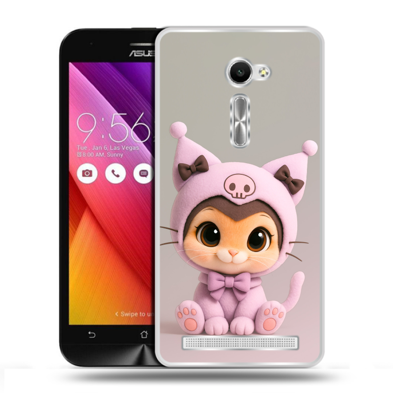 Пластиковый чехол на Asus Zenfone 2 5 с принтом Куроми Kuromi Пластиковый чехол на Asus Zenfone 2 5 с принтом Куроми Kuromi