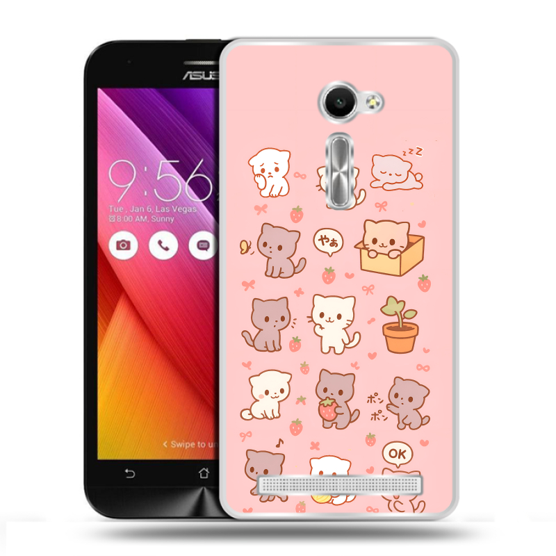 Пластиковый чехол на Asus Zenfone 2 5 с принтом Hello Kitty Хелоу Кити Пластиковый чехол на Asus Zenfone 2 5 с принтом Hello Kitty Хелоу Кити