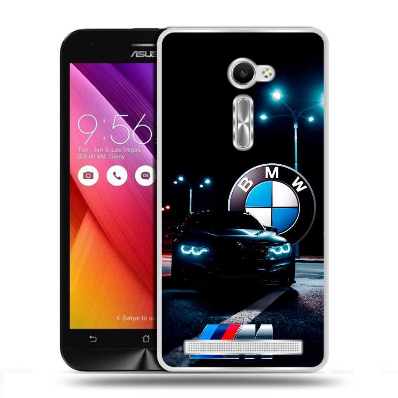 Пластиковый чехол на ASUS Zenfone 2 5 с принтом БМВ BMW Пластиковый чехол на ASUS Zenfone 2 5 с принтом БМВ BMW