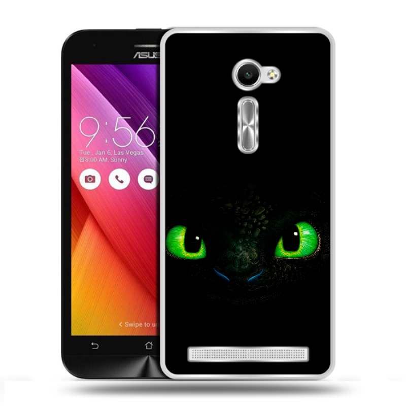 Пластиковый чехол на Asus Zenfone 2 5 с принтом Как приручить дракона Пластиковый чехол на Asus Zenfone 2 5 с принтом Как приручить дракона