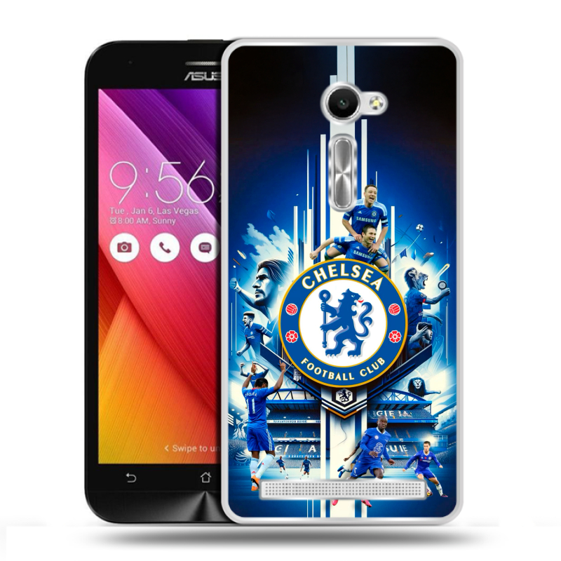 Пластиковый чехол на Asus Zenfone 2 5 с принтом Chelsea Челси Пластиковый чехол на Asus Zenfone 2 5 с принтом Chelsea Челси