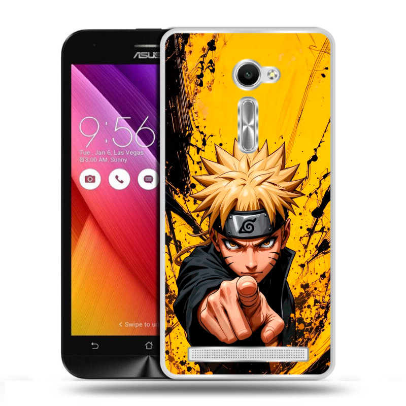 Пластиковый чехол на Asus Zenfone 2 5 с принтом Naruto Наруто Пластиковый чехол на Asus Zenfone 2 5 с принтом Naruto Наруто