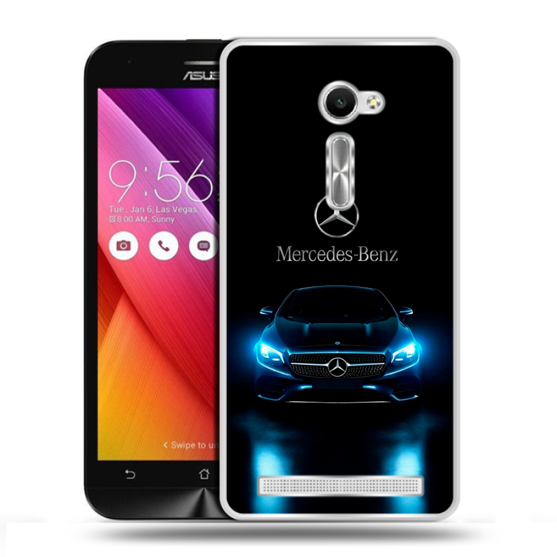Пластиковый чехол на Asus Zenfone 2 5 с принтом Mercedes Мерседес Пластиковый чехол на Asus Zenfone 2 5 с принтом Mercedes Мерседес