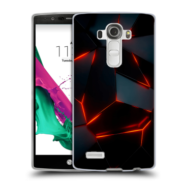 Силиконовый чехол на LG G4 с принтом Яркие абстракции