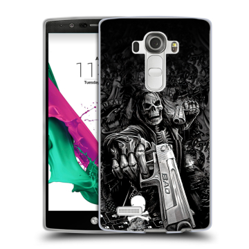 Силиконовый чехол на LG G4 с принтом Скелет Силиконовый чехол на LG G4 с принтом Скелет