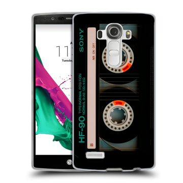 Силиконовый чехол на LG G4 с принтом Кассета Силиконовый чехол на LG G4 с принтом Кассета