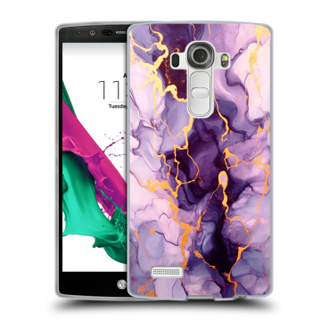 Силиконовый чехол на LG G4 с принтом Мрамор Силиконовый чехол на LG G4 с принтом Мрамор