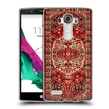 Силиконовый чехол на LG G4 с принтом Ковер