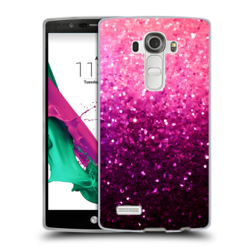 Силиконовый чехол на LG G4 с принтом Блестки Силиконовый чехол на LG G4 с принтом Блестки