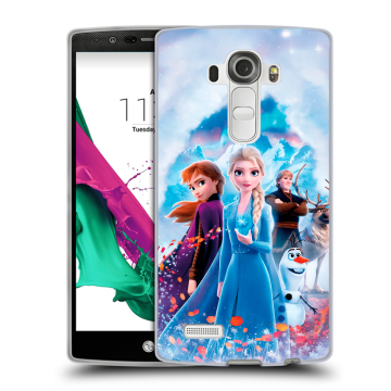 Силиконовый чехол на LG G4 с принтом Холодное сердце Frozen Силиконовый чехол на LG G4 с принтом Холодное сердце Frozen