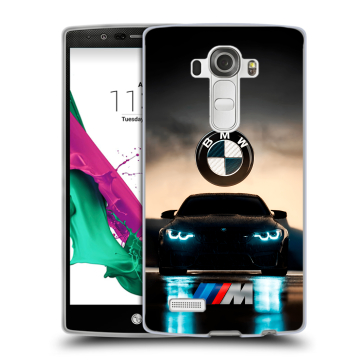 Силиконовый чехол на LG G4 с принтом БМВ BMW Силиконовый чехол на LG G4 с принтом БМВ BMW