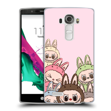 Силиконовый чехол на LG G4 с принтом Лабубу Силиконовый чехол на LG G4 с принтом Лабубу