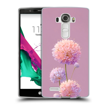 Силиконовый чехол на LG G4 с принтом Цветы