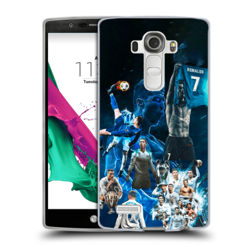 Силиконовый чехол на LG G4 с принтом Реал Роналдо Силиконовый чехол на LG G4 с принтом Реал Роналдо