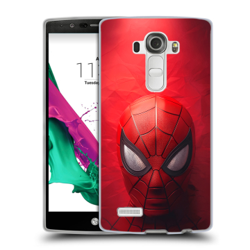 Силиконовый чехол на LG G4 с принтом Spiderman Человек паук Силиконовый чехол на LG G4 с принтом Spiderman Человек паук