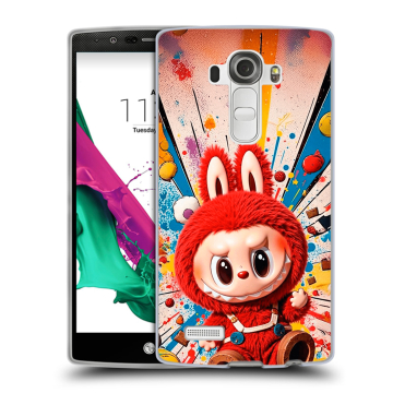Силиконовый чехол на LG G4 с принтом Labubu Лабубу Силиконовый чехол на LG G4 с принтом Labubu Лабубу
