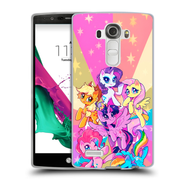 Силиконовый чехол на LG G4 с принтом My little pony Дружба чудо Силиконовый чехол на LG G4 с принтом My little pony Дружба чудо