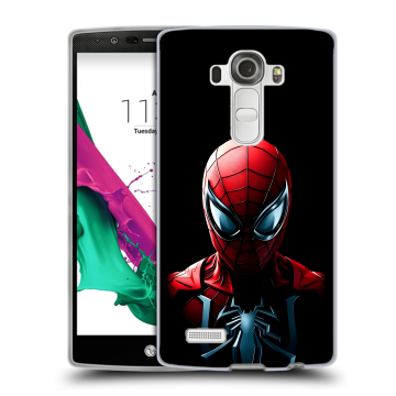 Силиконовый чехол на LG G4 с принтом Spiderman Человек паук