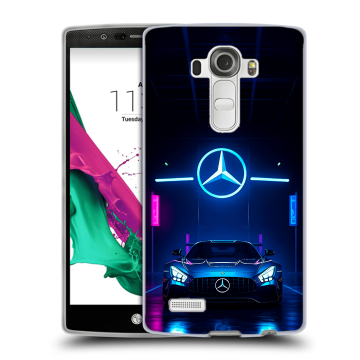 Силиконовый чехол на LG G4 с принтом Mercedes Мерседес Силиконовый чехол на LG G4 с принтом Mercedes Мерседес