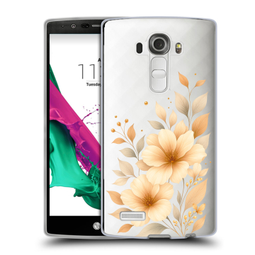 Силиконовый чехол на LG G4 с принтом для девушки