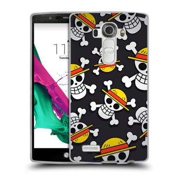 Силиконовый чехол на LG G4 с принтом One Piece Ван Пис