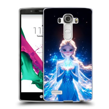 Силиконовый чехол на LG G4 с принтом Холодное сердце Frozen Силиконовый чехол на LG G4 с принтом Холодное сердце Frozen