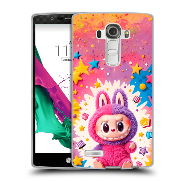 Силиконовый чехол на LG G4 с принтом Labubu Лабубу Силиконовый чехол на LG G4 с принтом Labubu Лабубу