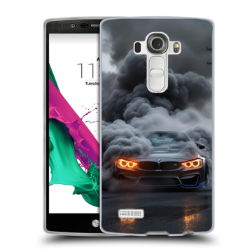 Силиконовый чехол на LG G4 с принтом BMW БМВ Силиконовый чехол на LG G4 с принтом BMW БМВ