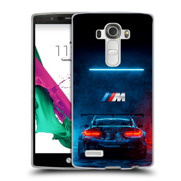 Силиконовый чехол на LG G4 с принтом BMW БМВ Силиконовый чехол на LG G4 с принтом BMW БМВ