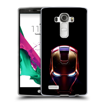 Силиконовый чехол на LG G4 с принтом IronMan Железный человек Силиконовый чехол на LG G4 с принтом IronMan Железный человек