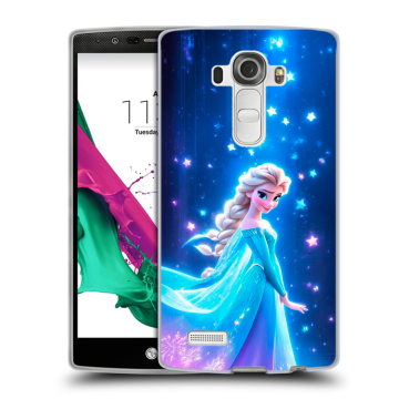 Силиконовый чехол на LG G4 с принтом Холодное сердце Frozen Силиконовый чехол на LG G4 с принтом Холодное сердце Frozen