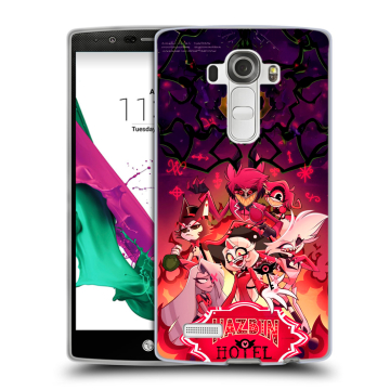 Силиконовый чехол на LG G4 с принтом Hazbin Hotel Отель Хазбин Силиконовый чехол на LG G4 с принтом Hazbin Hotel Отель Хазбин